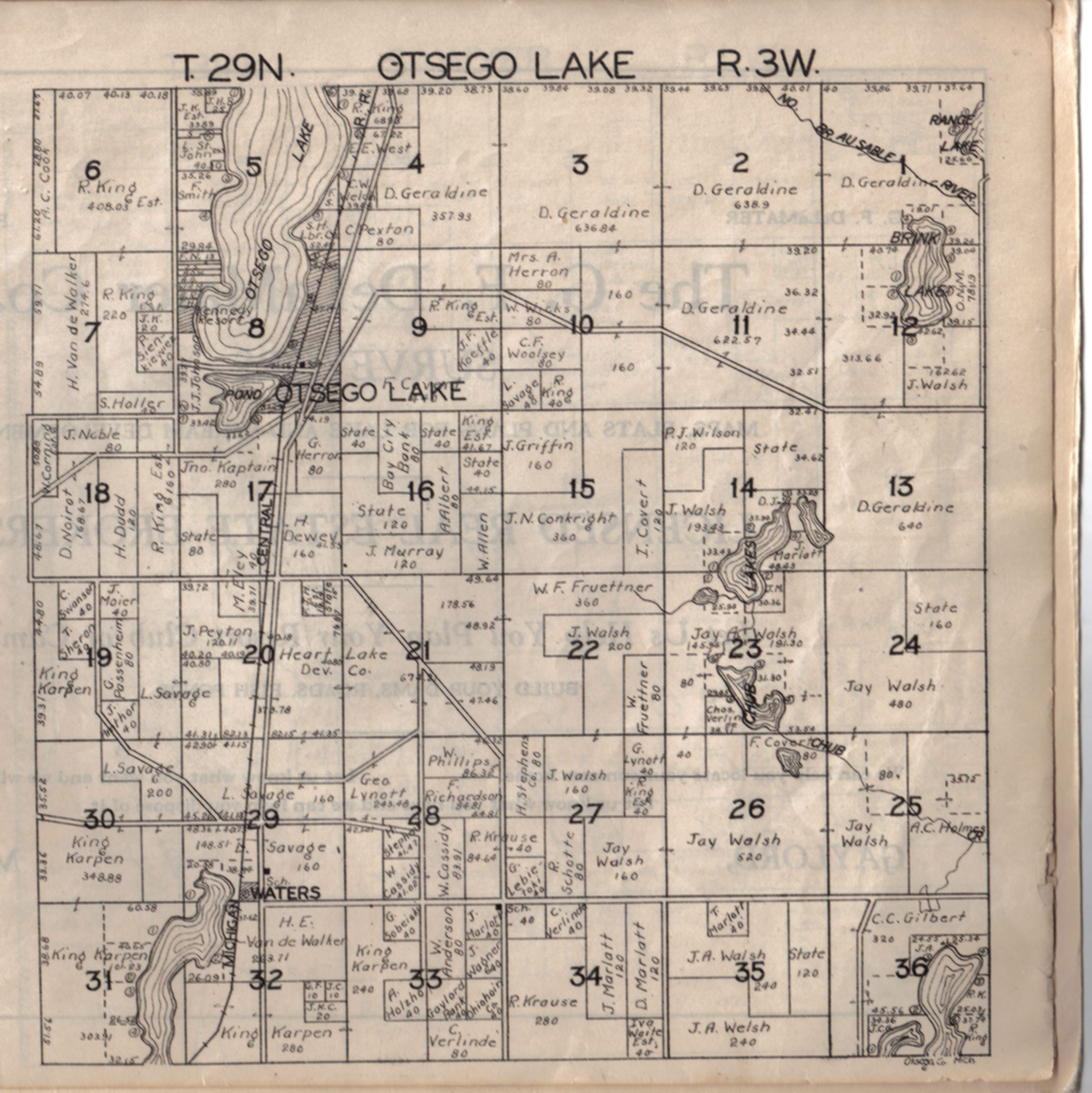 1925 Plat Book